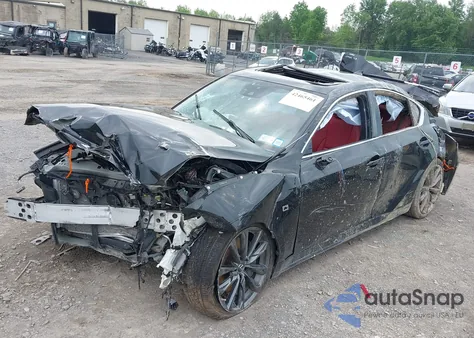 2022 Lexus Is F Sport from USA, damaged, VIN JTHGZ1E25N5026140